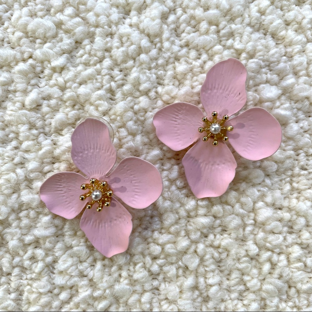 Anthropologie Garden Party Floral Earrings